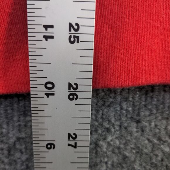 Champion Reverse Weave Mens Pullover Hoodie Sweatshirt Red Small Kangaroo Pocket - Picture 12 of 13